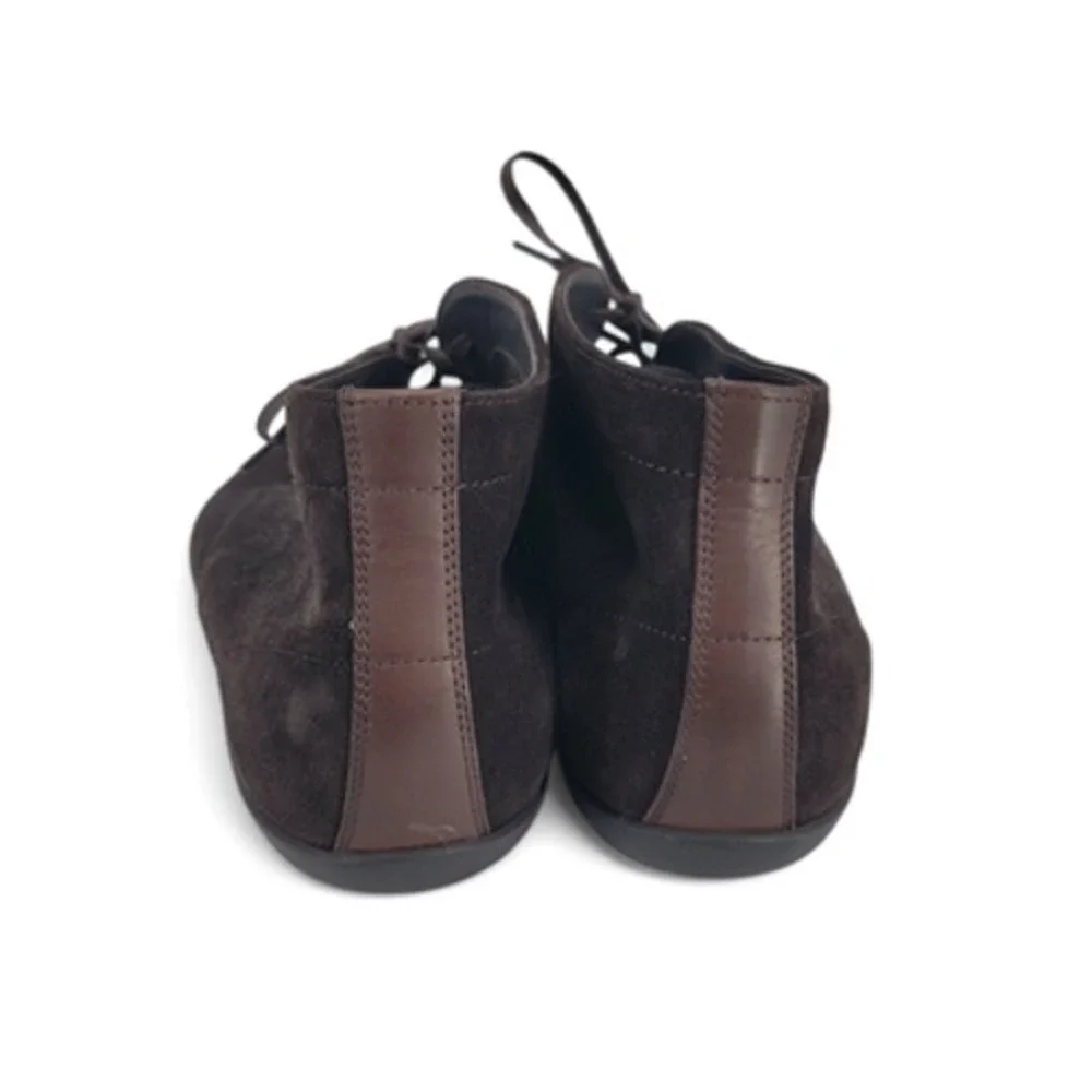 Harrys of London Mens 13 Brown Suede Chukka Desert Boots Vibram Italy Luxury